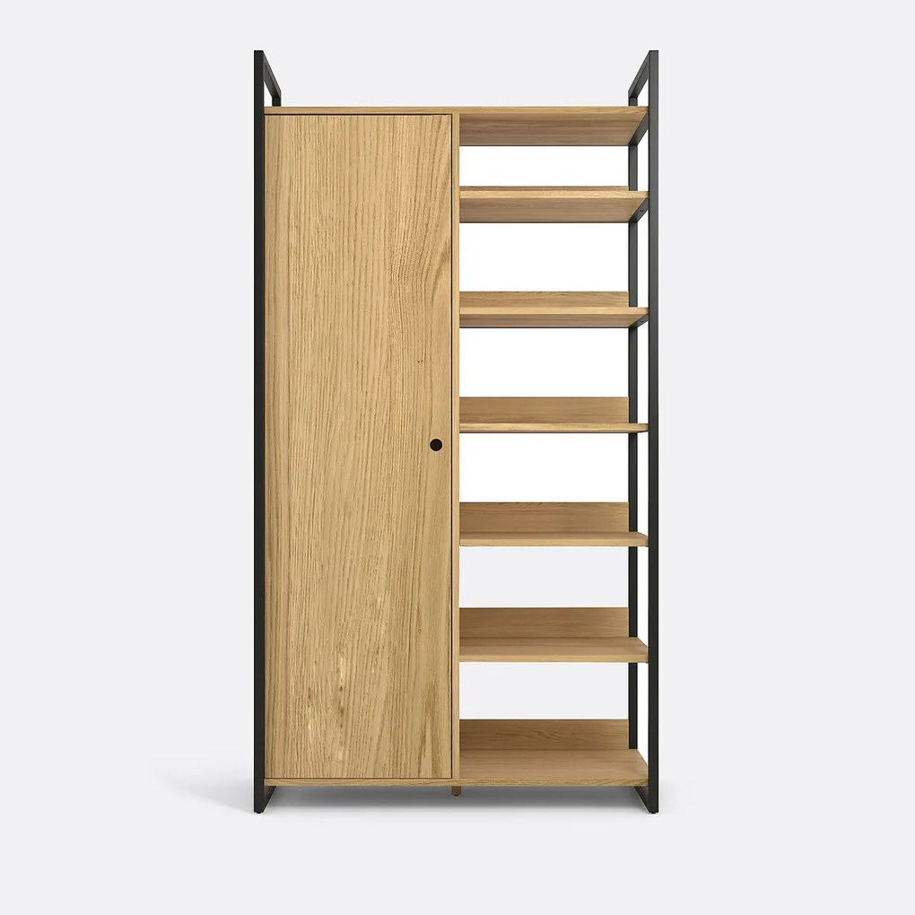 Module 1 hangkast en 6 legplanken Hiba
