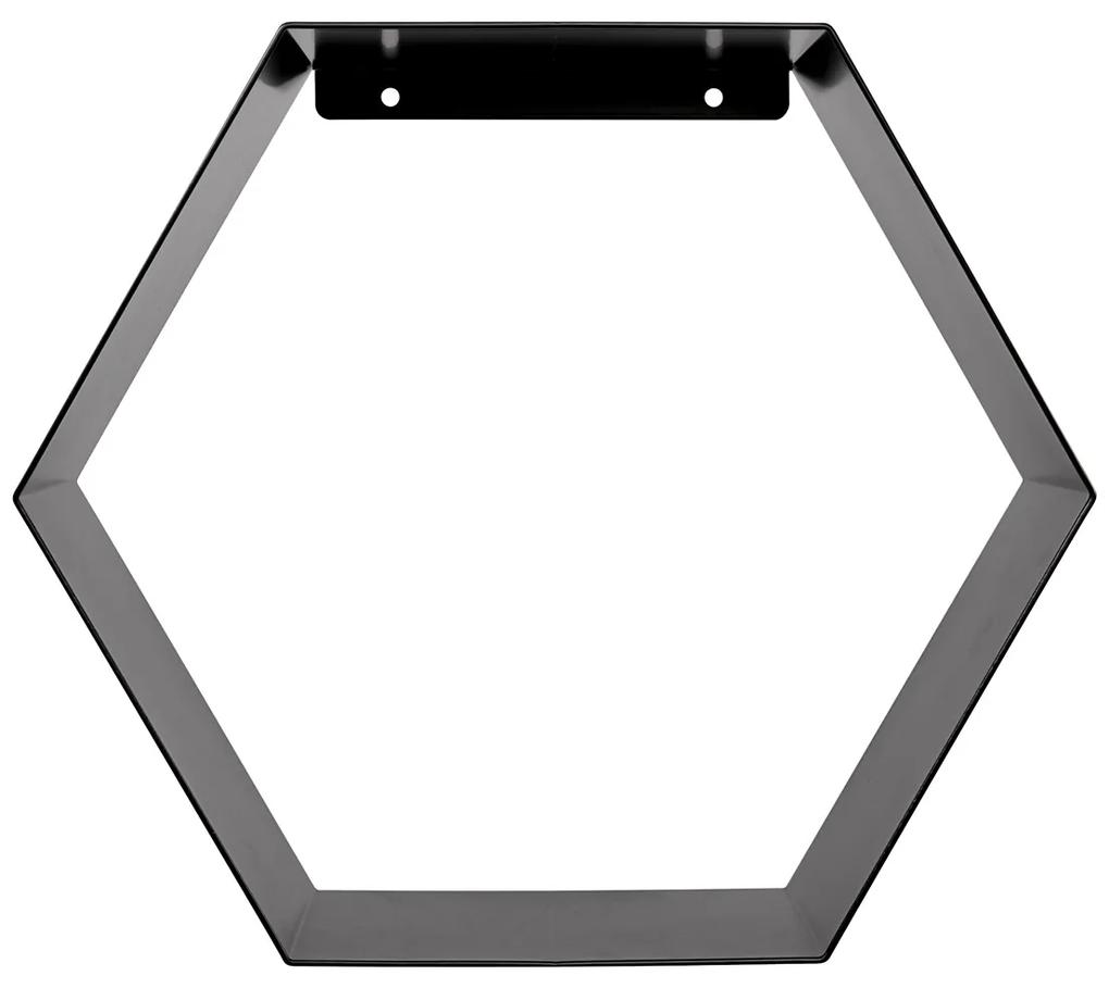 Haceka Duraline Hexagon zwart 32x28x12cm