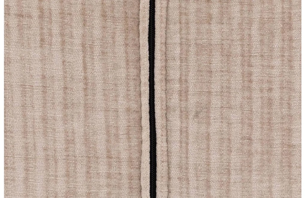 Goossens Excellent Eetkamerstoel Binn beige stof graden draaibaar met return functie met armleuning, stijlvol landelijk