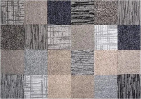 VEVOR tapijttegels 500 x 500 x 6 mm, verpakking van 24 stuks, zelfklevende tapijtbedekking 6,2 m², vloerbedekking, eenvoudig zelf te installeren vervanging voor woonkamer en kantoor, meerkleurig
