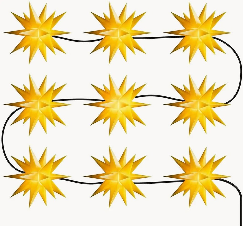 Kerst LED-lichtslinger Ster