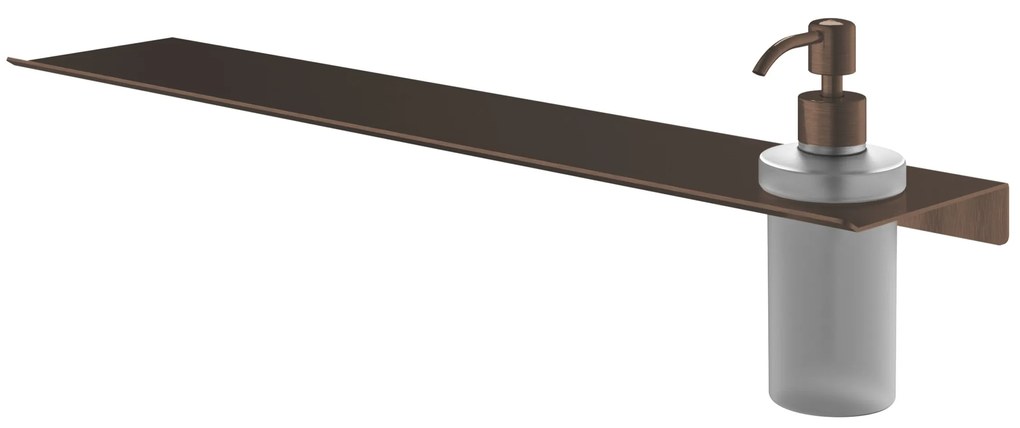 Hotbath &More zeepdispenser glas voor planchet Tuscan bronze