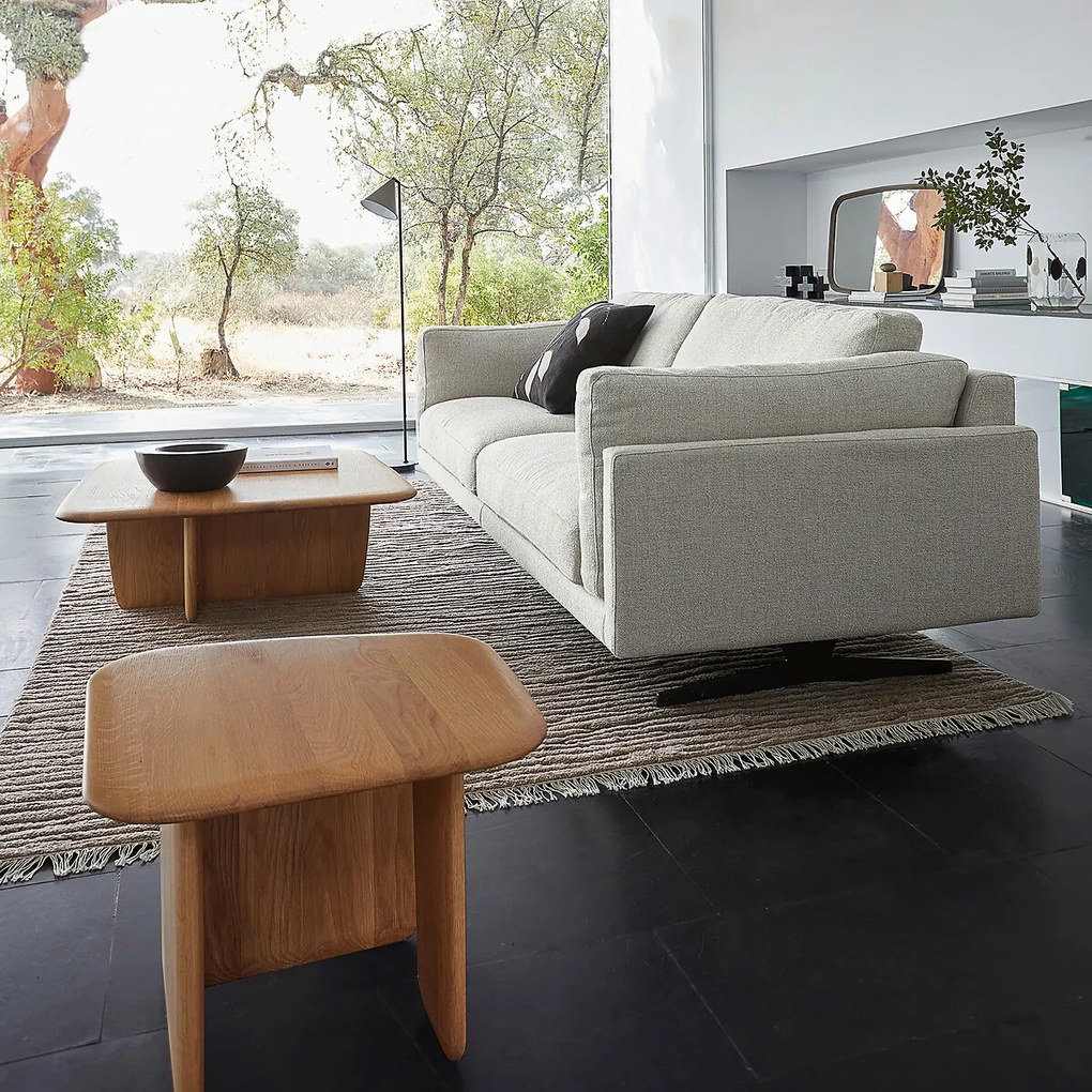 Salontafel in massief eik, klein model, Iloss