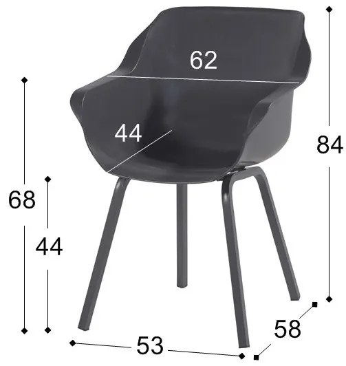 Hartman Sophie Element/GI Trinxa ronde tuinset - 148 cm.