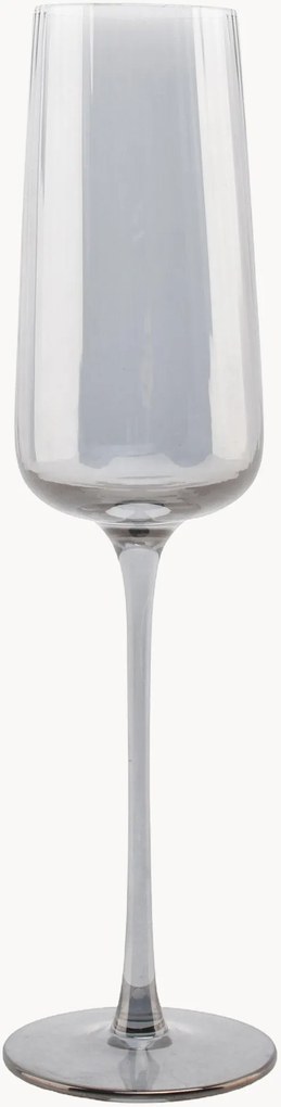 Champagneglazen Ray, 4-delig