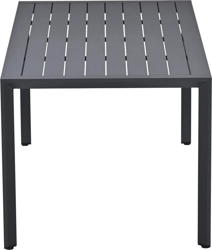 Garden Impressions Kasper tuintafel 160x84xH72 cm - donker grijs