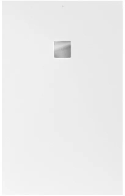 Villeroy & Boch Excello douchevloer 160x100cm met antislip polyurethaan/acryl wit alpine uda1610exc2gv-01