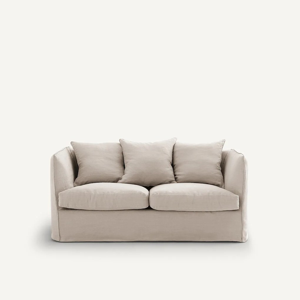 2-zitsbank in gekreukt linnen, Neo Chiquito