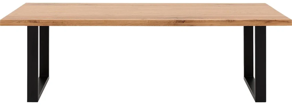 Goossens Eettafel Blade, Strak blad 260 x 100 cm 6 cm dik