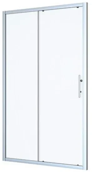 Nemo Start Profi schuifdeur - 136x195cm - inbouwmaat 136-140cm - helder veiligheidsglas 5mm LXP14G