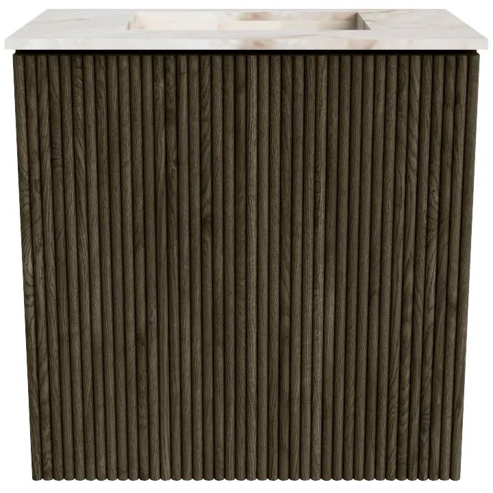 Mondiaz Joya DLux 40cm toiletmeubel shadow met wastafel faye midden zonder kraangat frappe