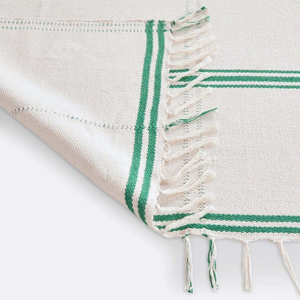 Vloerkleed 58% recycled katoen, Ravelo