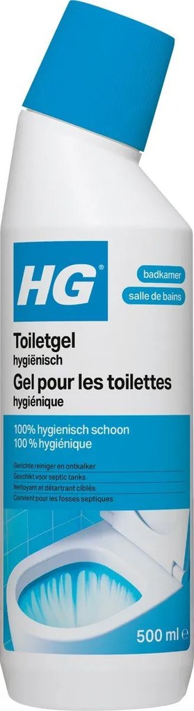 HG Hygiënische Toiletgel - 500ml - Reinigend en Ontkalkend