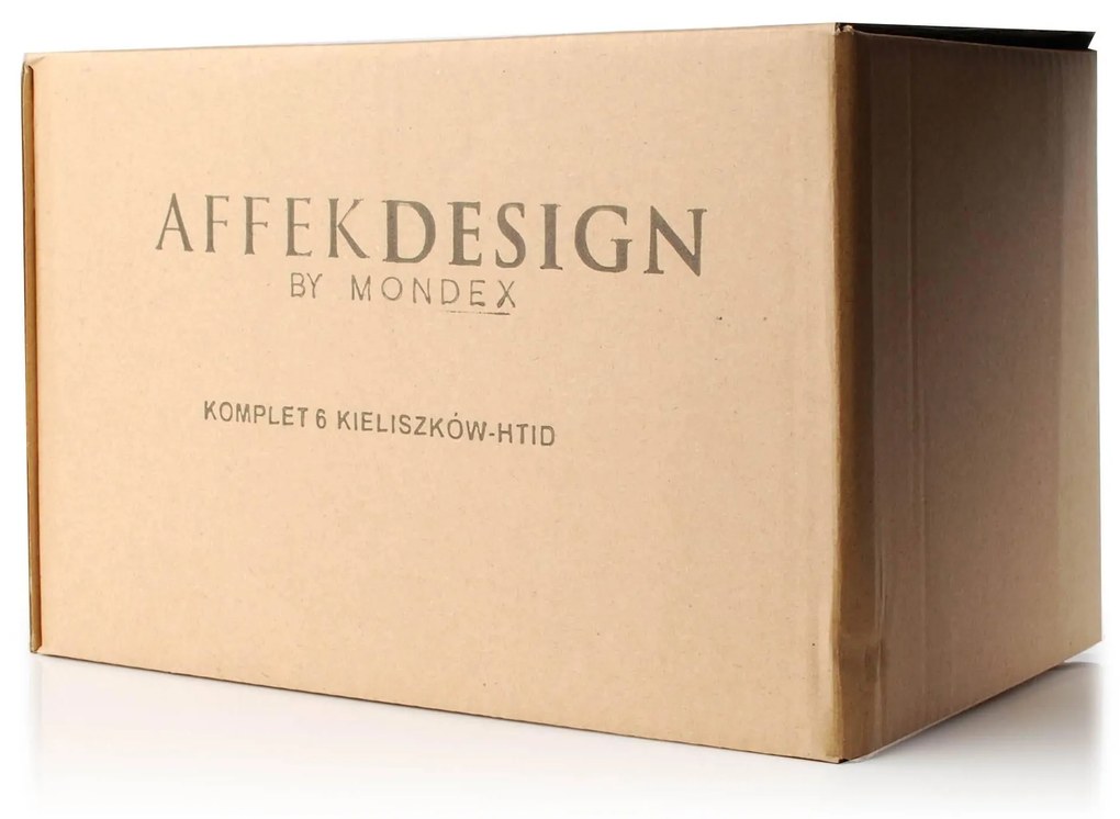 AFFEK DESIGN by MONDEX | Set van 6 wijnglazen Chloe