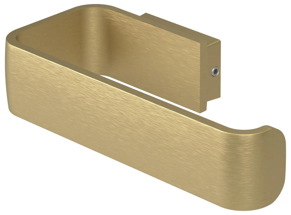 Toiletrolhouder Haceka Aline Gold 15,6x3,5 cm Aluminium Mat Goud
