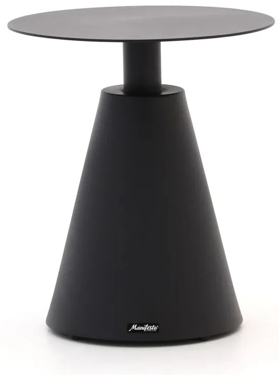 Bijzettafel tuin Manifesto  | Rond  | Tuintafel Aluminium | Ø42cm | Kees Smit Tuinmeubelen