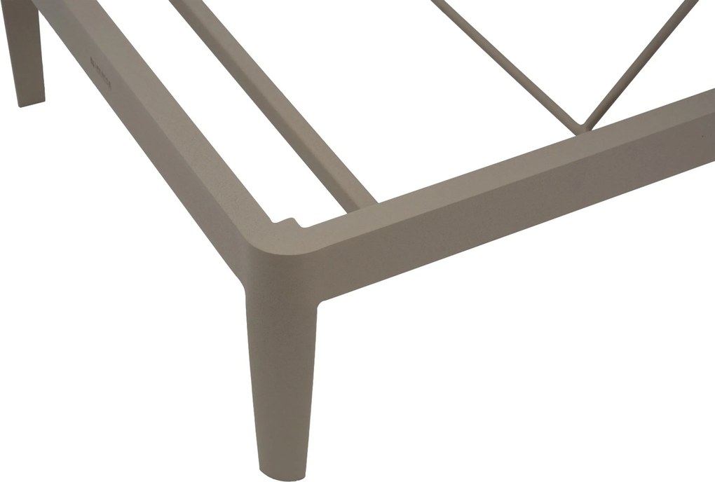 Lifestyle Garden Furniture Mateo Ligbed Met Kussen Loft/moss Green Aluminium Taupe