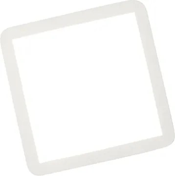 Plafonnière wit 30 cm incl. LED 3-staps dimbaar IP44 - Steve