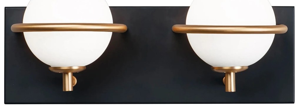 WANDLAMP APP1221-2W Zwart