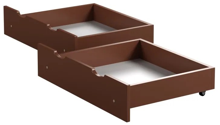 Kinderen Palissander Dubbele lades - Opbergruimte onder bed 5056231770033 Children's Beds Home, 180x80 Children's Beds Home