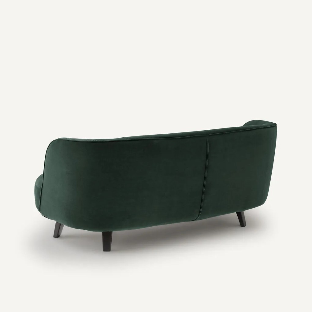 XS fluwelen bank, Rosebury ontwerp Emmanuel Gallina