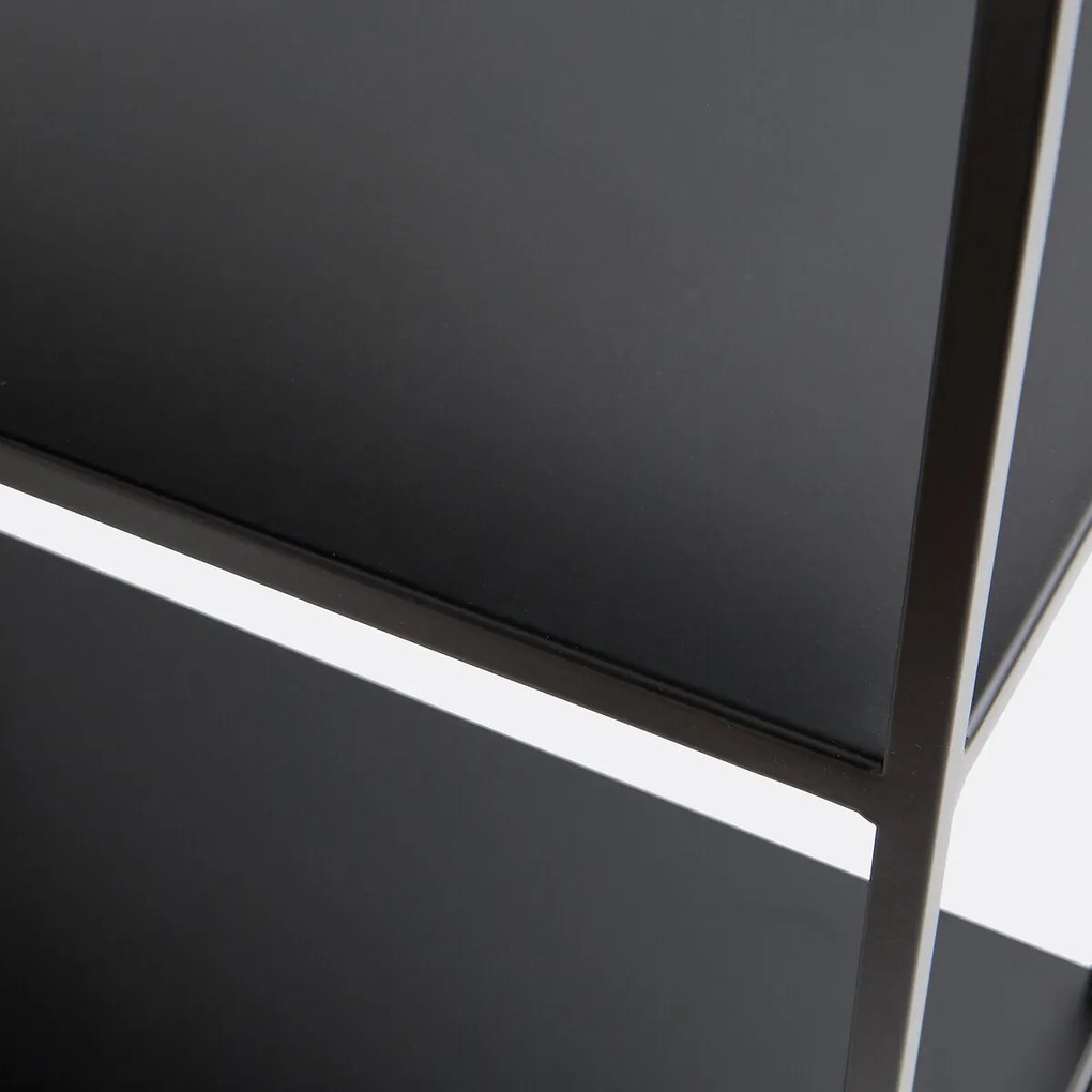 Boekenkast, Acia metaal, 6 planken, MIVA