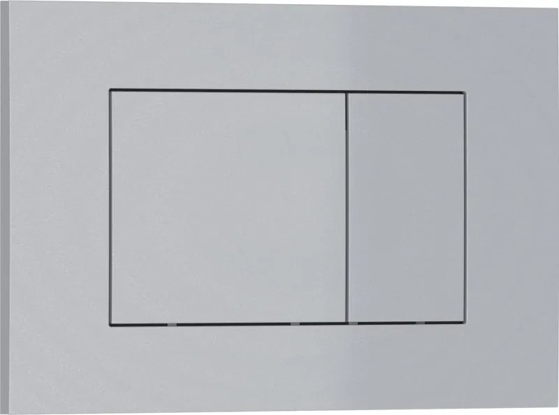 Mexen Tex 02 spoelknop, mat chroom - 6102-04