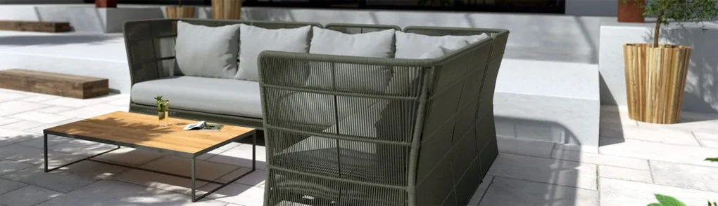 4 Seasons Outdoor Strada salontafel 120 x 70 cm * Sale *  Loungetafel    houtkleur weerbestendig