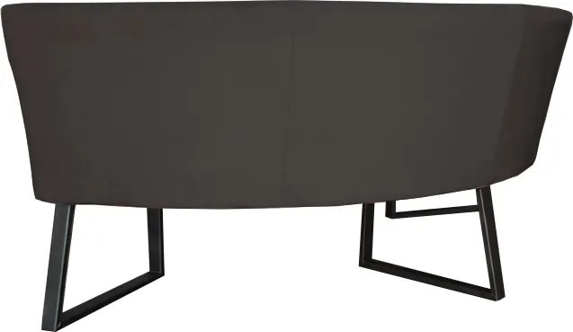 Eetkamerbank - Amsterdam - stof Element antraciet 01 - geschikt voor tafel 130 cm