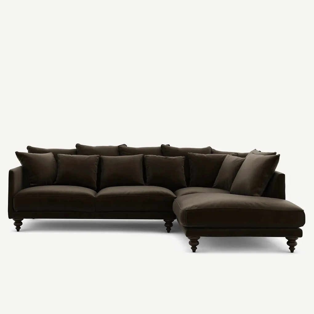 Fluwelen hoekbank, LAZARE