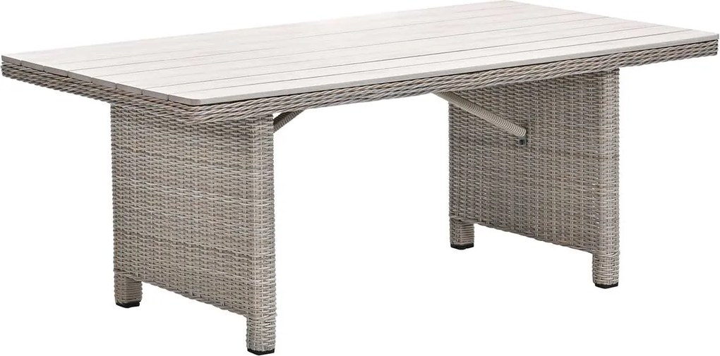 Garden Impressions Nova lounge tuintafel 170x90 cm - vintage willow