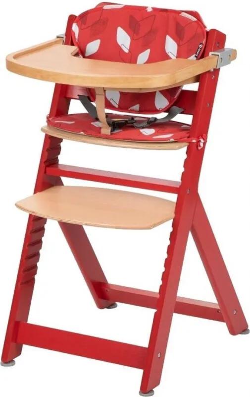 Timba with Cushion - Red Rasberry Wood/Red Campus - Kinderstoelen