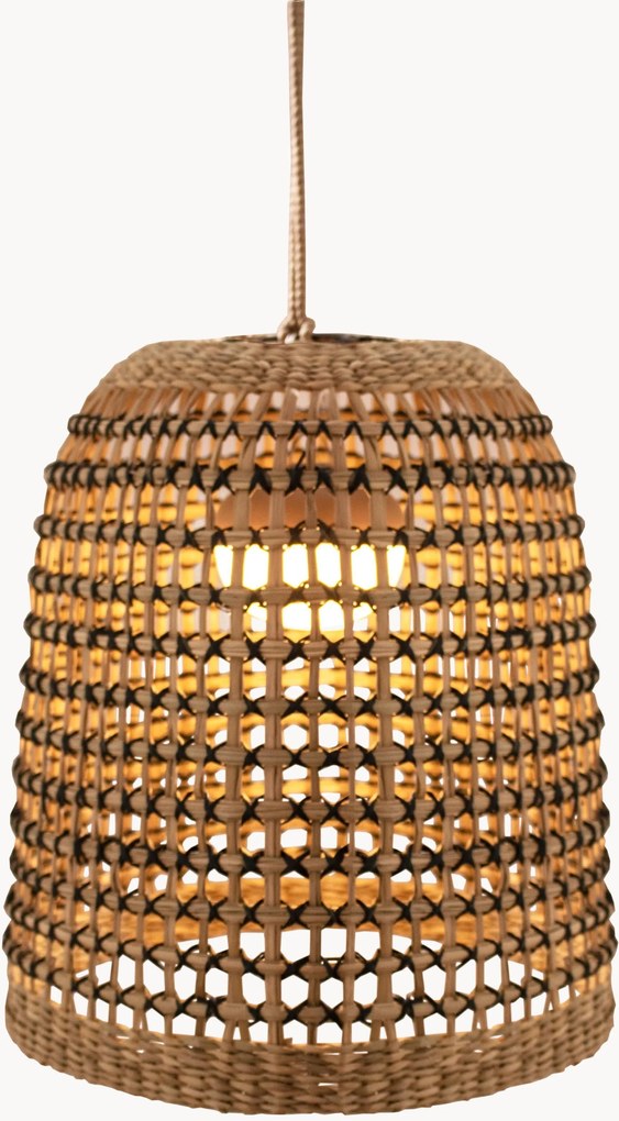 Handgemaakte draagbare LED hanglamp Positano, dimbaar