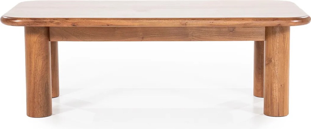 Eleonora Julian Retro Salontafel Van Acaciahout - 120 X 60cm.