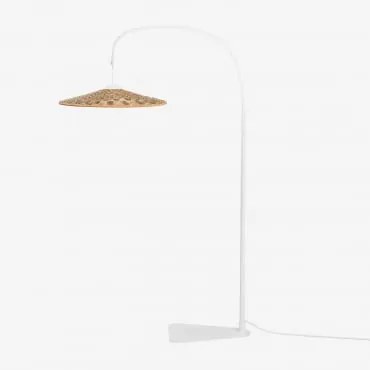 Sopant Staande Lamp Van Ijzer Wit & B - Sklum