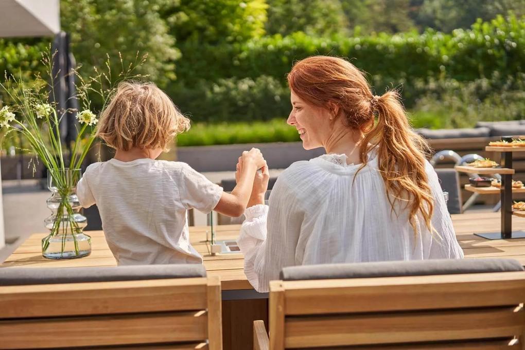 Lifestyle Garden Furniture Dakota Dining Tuinstoel Teak Old Teak Greywash