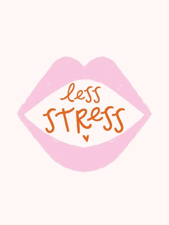 Ilustratie Less Stress, Aislinn Simmonds