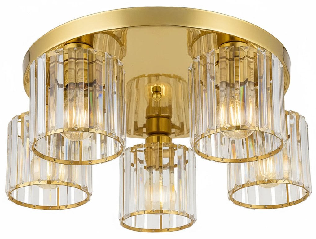 Plafondlamp EBT024-5C GOLD