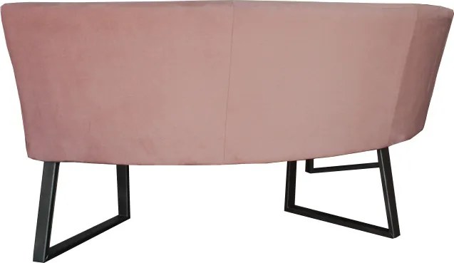 Eetkamerbank - Amsterdam - stof Element lichtroze 18 - geschikt voor tafel 150 cm