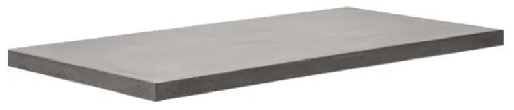Industriële tafelblad betonlook | 180 x 100 cm | Bladdikte 5 cm