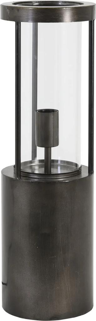 Tafellamp TAKODA - antiek zwart - L