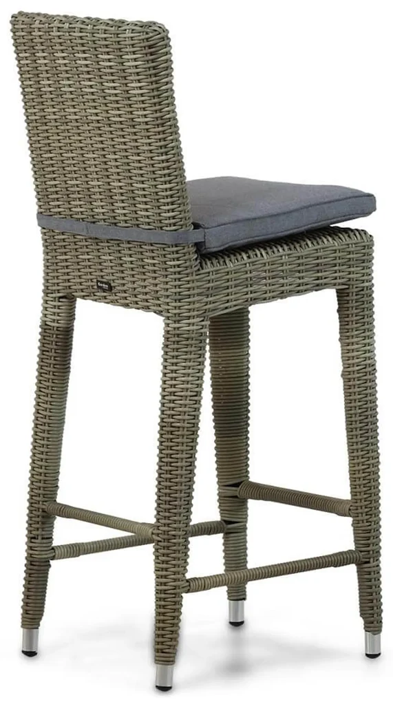 Garden Collections York Barchair Natural Wicker Taupe