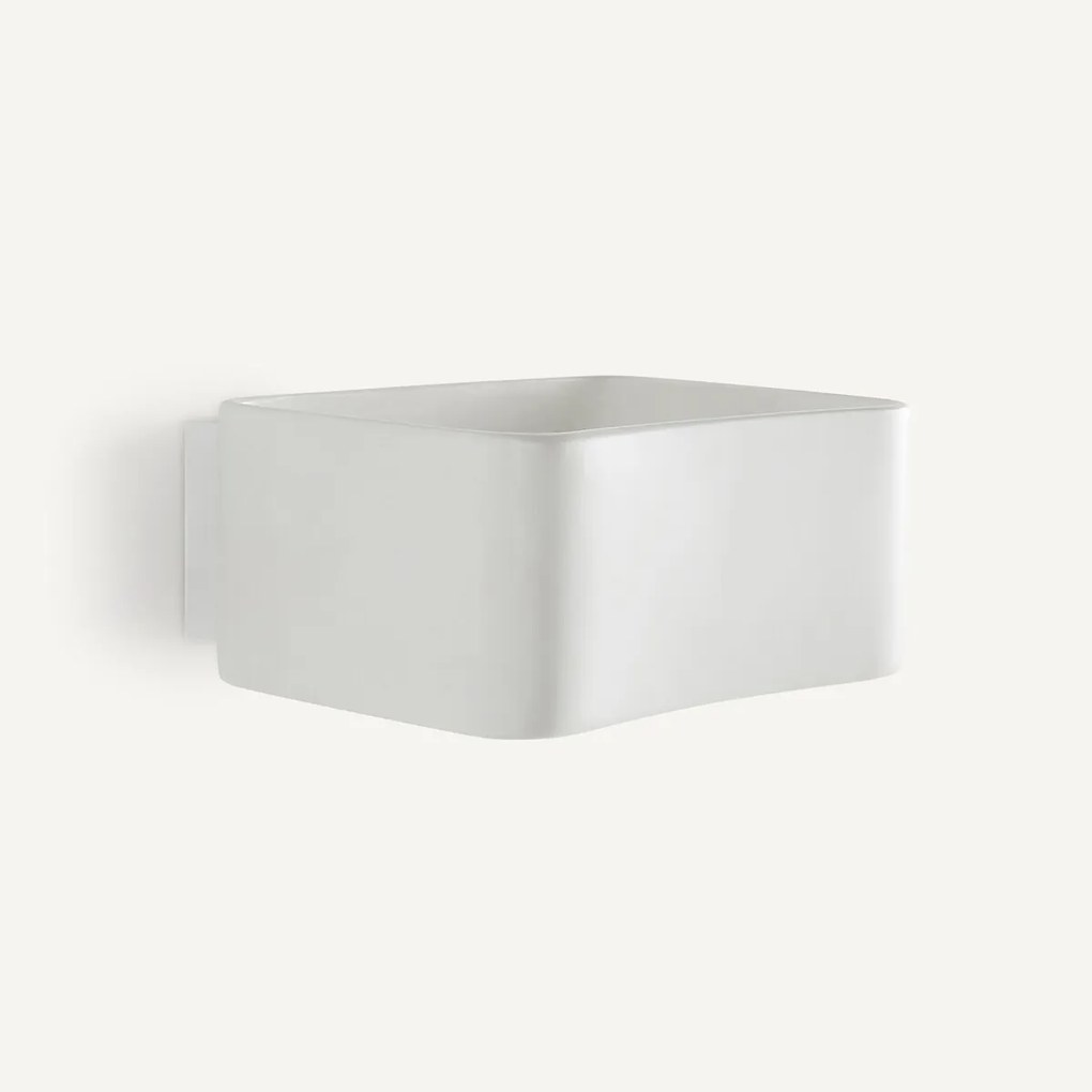 Rechthoekige wandlamp in keramiek, Debou