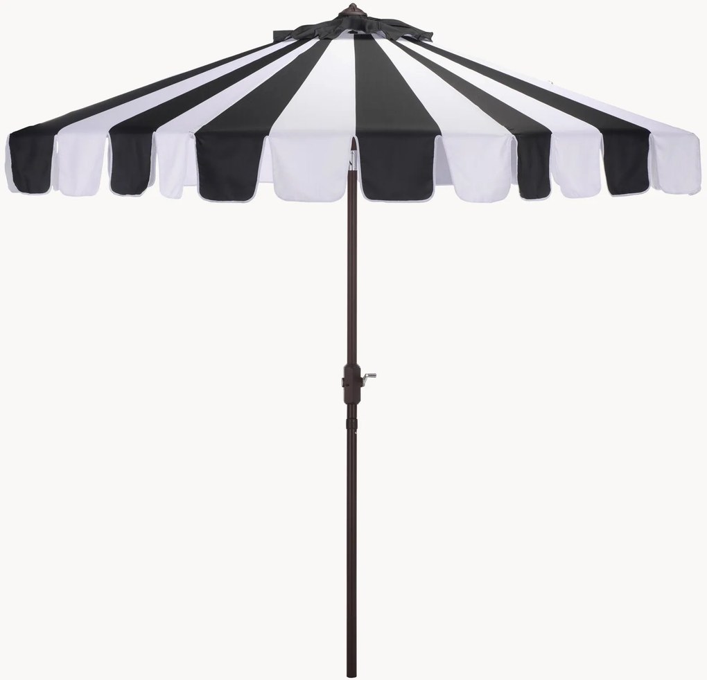 Parasol Meze met kantelfunctie, Ø 256 cm
