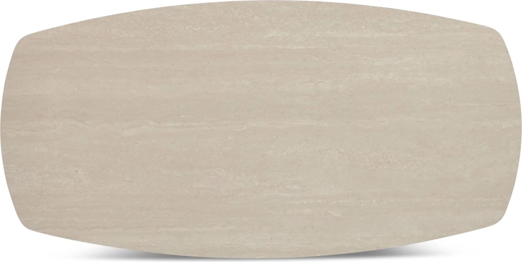 Tuinset 6 personen 240 cm Aluminium Taupe Apple Bee Pine