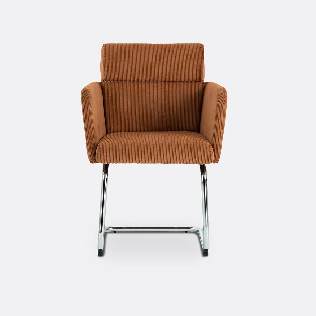 Tafel fauteuil in geribd fluweel, Canti