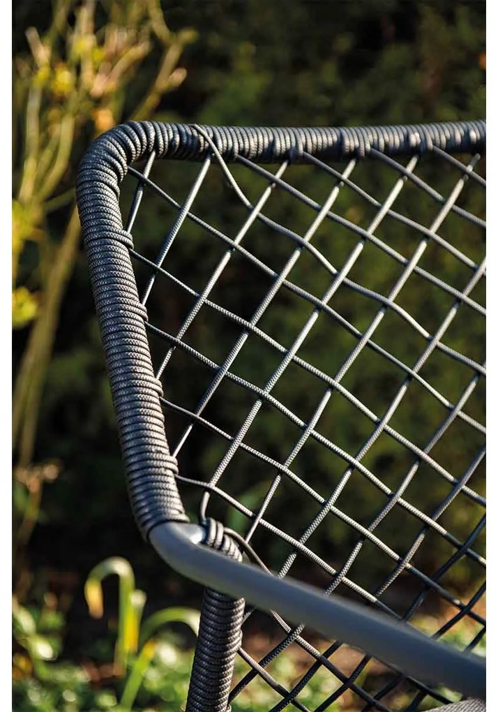 Garden Impressions Ross tuinset 7-delig zwart - Braga tuintafel 220x100 cm