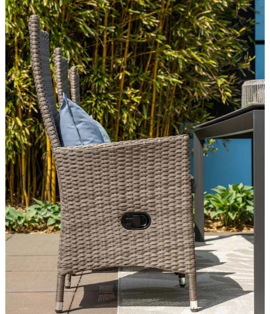 Garden Impressions Nice tuinset 7-delig - Penedo tuintafel 230x100 cm