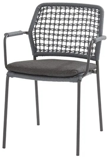 Taste by 4 Seasons Barista tuinset blauw met Basso tuintafel met teak blad 240 x 100 cm * Sale * Tuinset houtkleur weerbestendig
