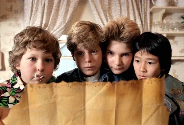 Foto Corey Feldman, Sean Astin, Jeff Cohen and Jonathan Ke Quan